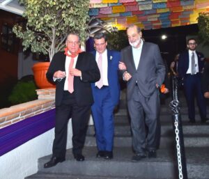 Carlos Slim y Mauricio Sulaimán