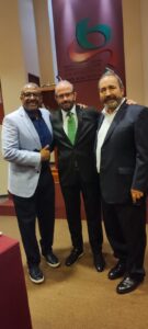 Schwartz, Ricardo Argudín y Héctor Reyes 