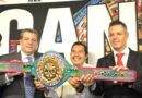 Presenta el WBC Cinturón «Guerrero Jaguar Azteca» que disputarán Canelo y GGG